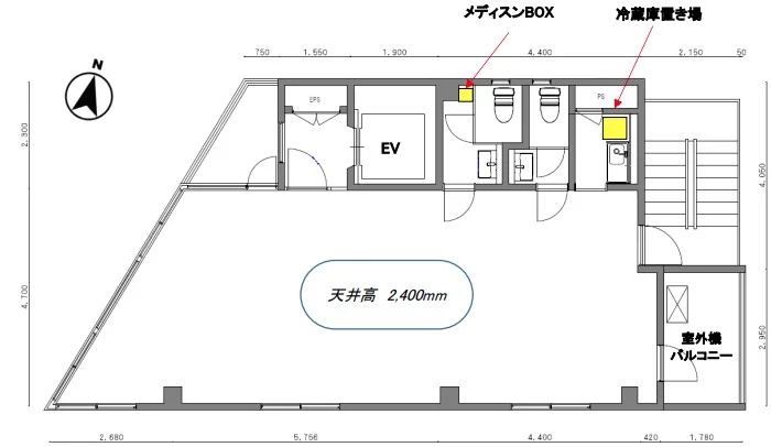 日宝神田イーストビル 6 フロア図面 13