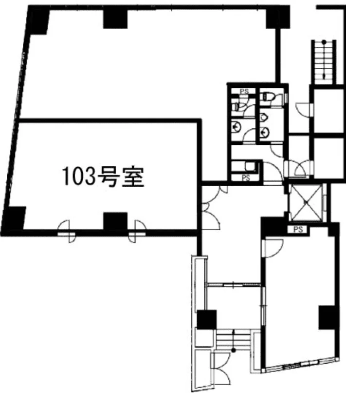 US半蔵門ビル 1 フロア図面 9