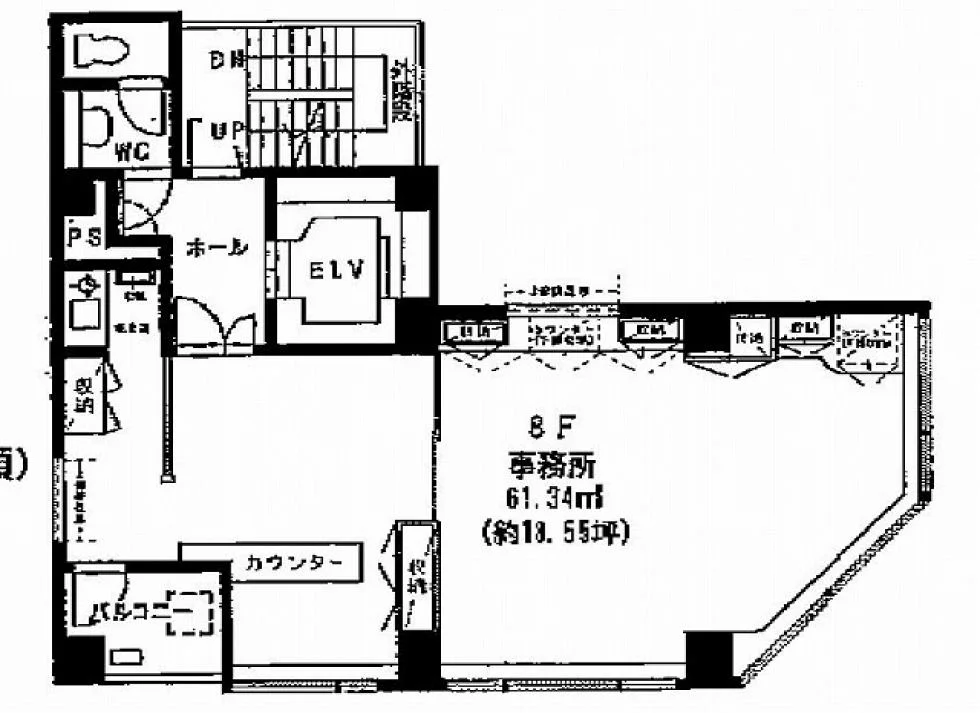TKKビル 8 フロア図面 6