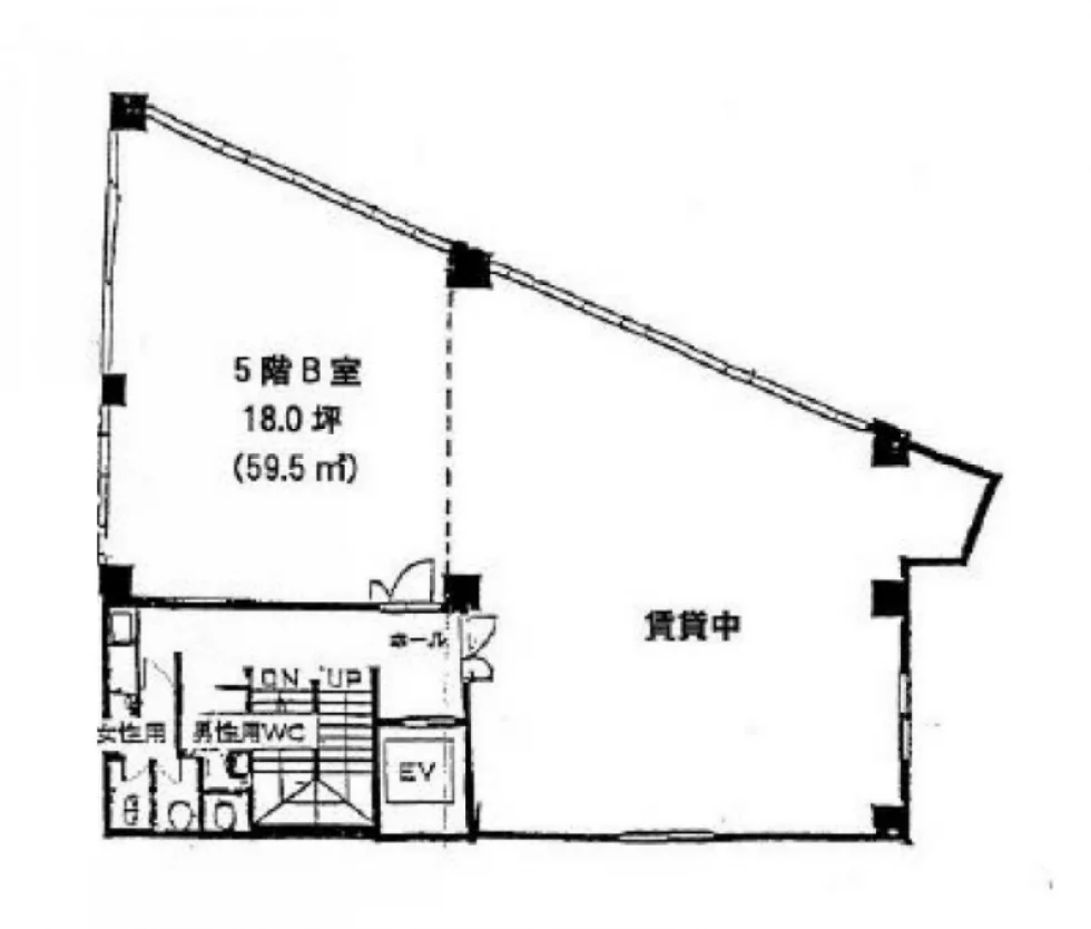 第1古川ビル 5 フロア図面 5