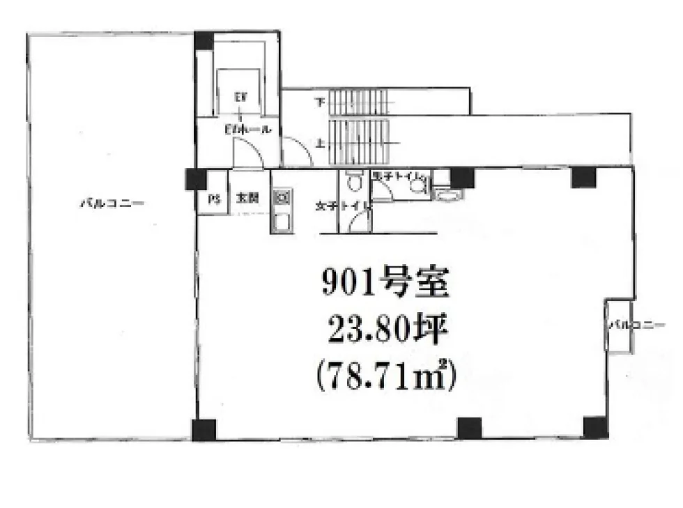 ユニオンビル工新 9 フロア図面 11