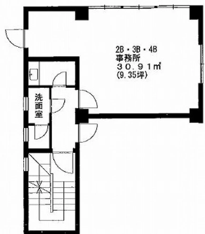 ブルービル別館 3 フロア図面 8