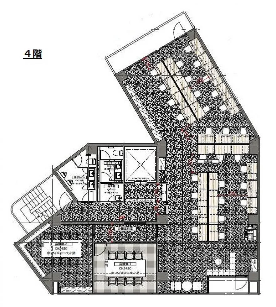 S-Glanz KUDAN BLD. 4 フロア図面 13
