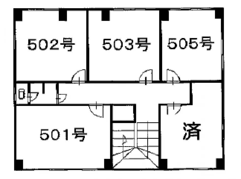 東興ビル 5 フロア図面 9