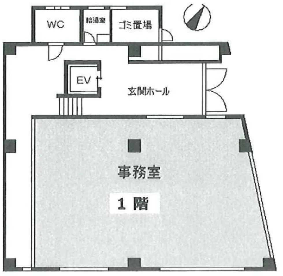 浦野ビル 1 フロア図面 9