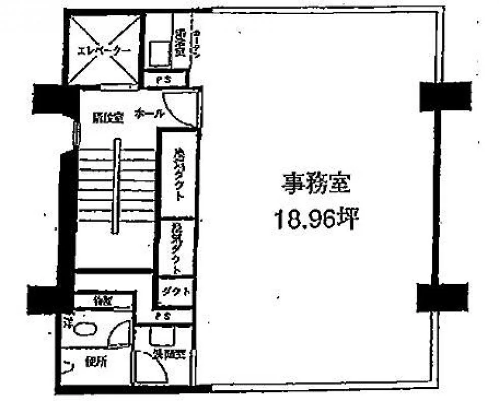 越智産業第2ビル 5 フロア図面 5