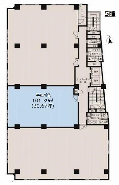 新麹町ビル 5 フロア図面 11