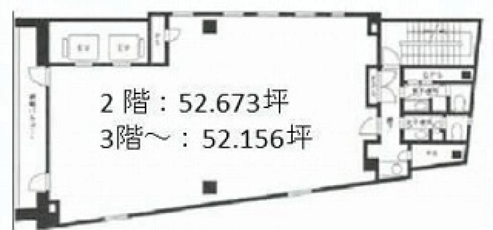 天下堂ビル 8 フロア図面 11