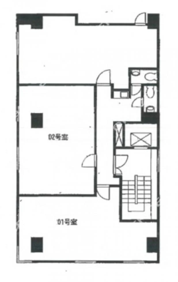 東和神田ビル 4 フロア図面 11