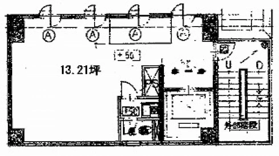九段鶴屋ビル 5 フロア図面 11