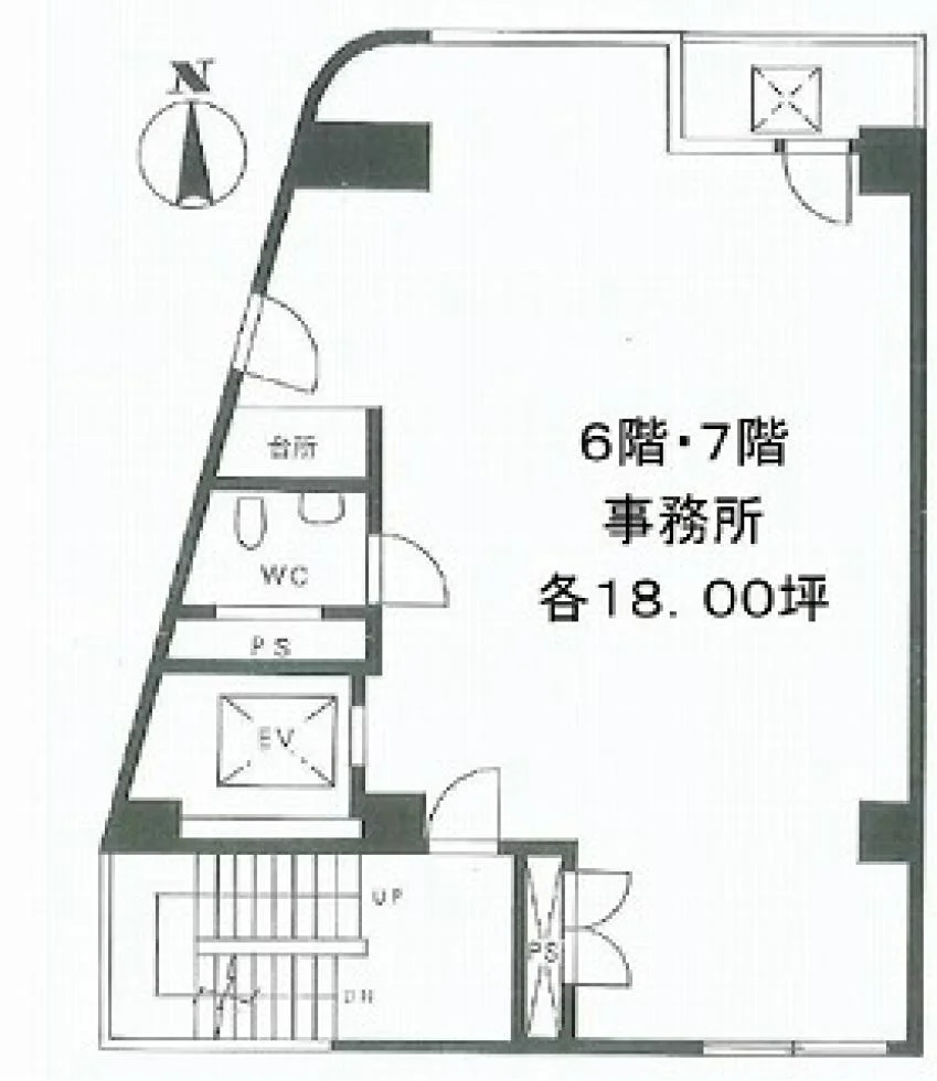 武蔵屋ビル 6 フロア図面 9