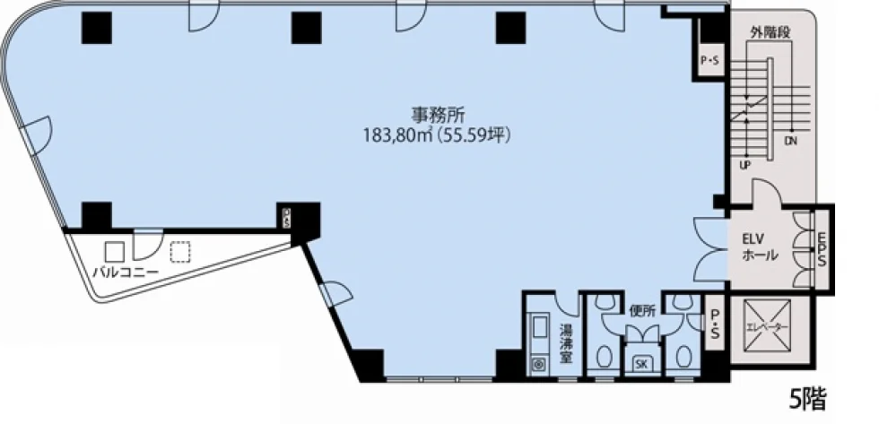 久月神田ビル 5 フロア図面 8