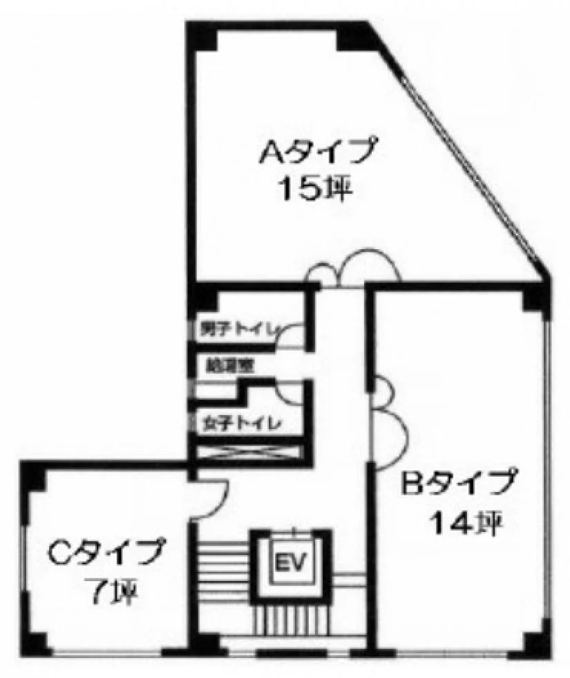 鈴野ビル 7 フロア図面 6