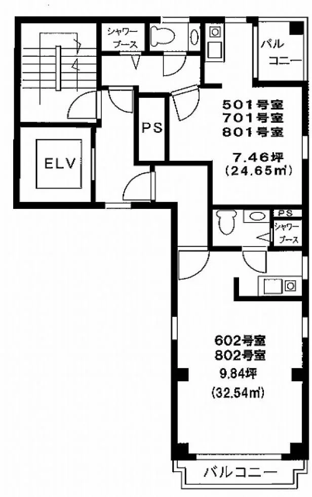 ダイサンビル 5 フロア図面 5