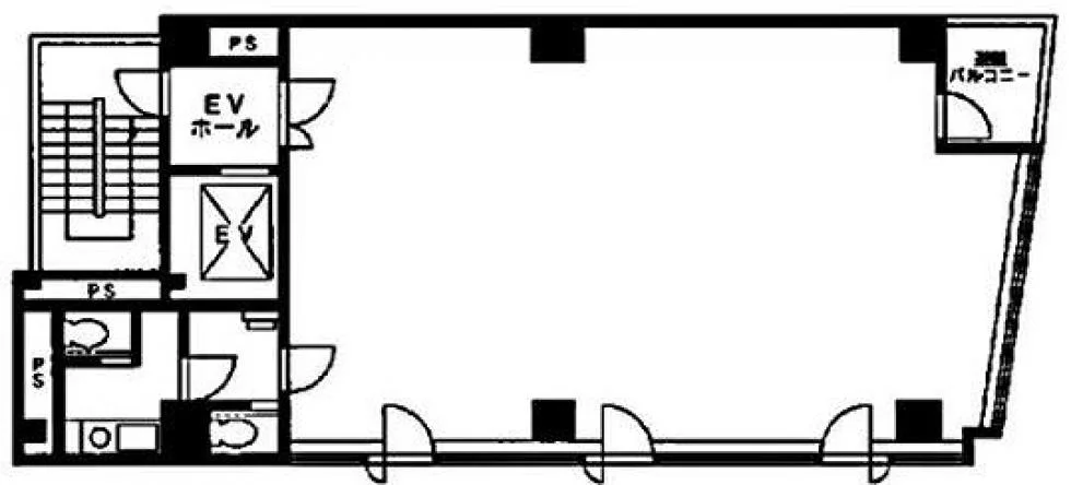 K-WINGビル 10 フロア図面 6