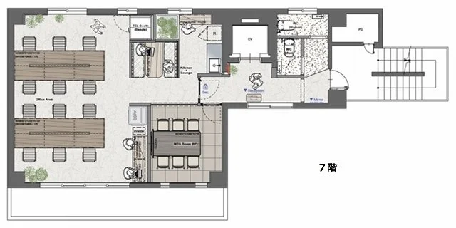 THE GATE Otemachi 7 フロア図面 5