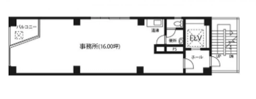 翔和鍛冶町ビル 7 フロア図面 7