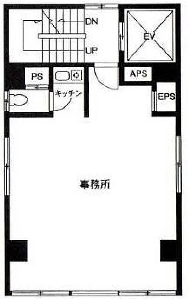 上田司町ビル 2 フロア図面 3