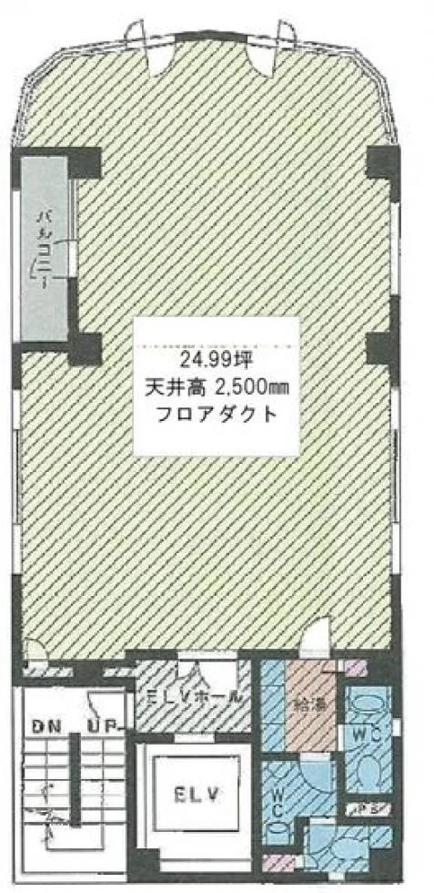 第32荒井ビル 4 フロア図面 8