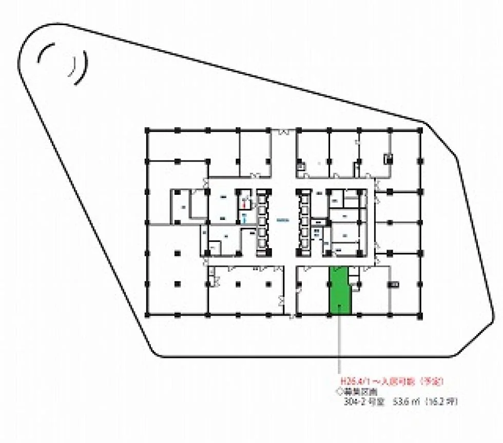 東京交通会館 3 フロア図面 9
