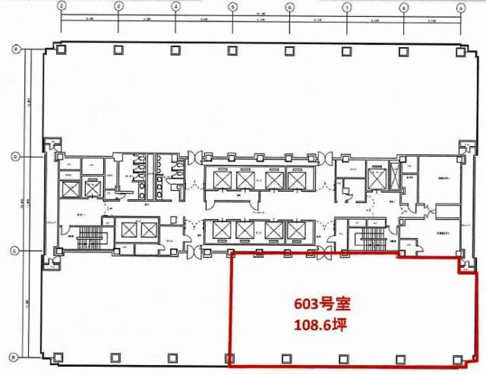 紀尾井町ビル 6 フロア図面 5