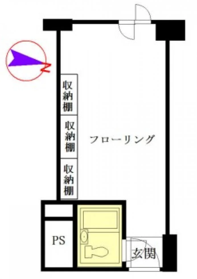 番町ハイム 3 フロア図面 5