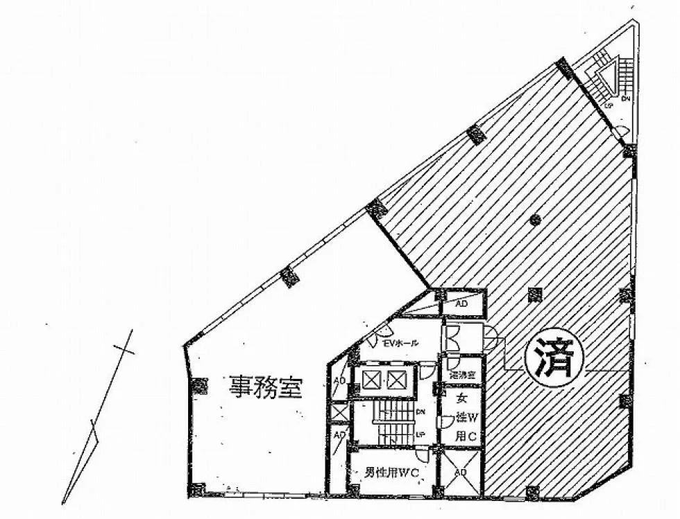新日貿ビル 6 フロア図面 8