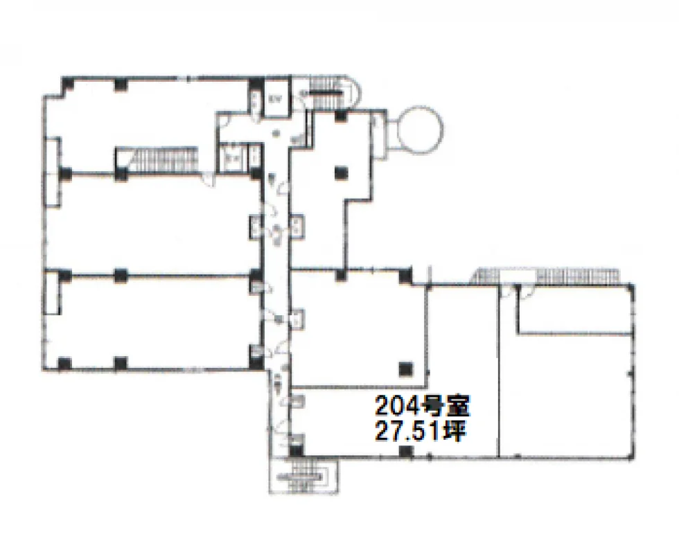 朝日神保町プラザビル 2 フロア図面 10