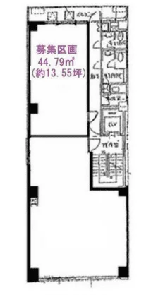 福禄ビル 3 フロア図面 9