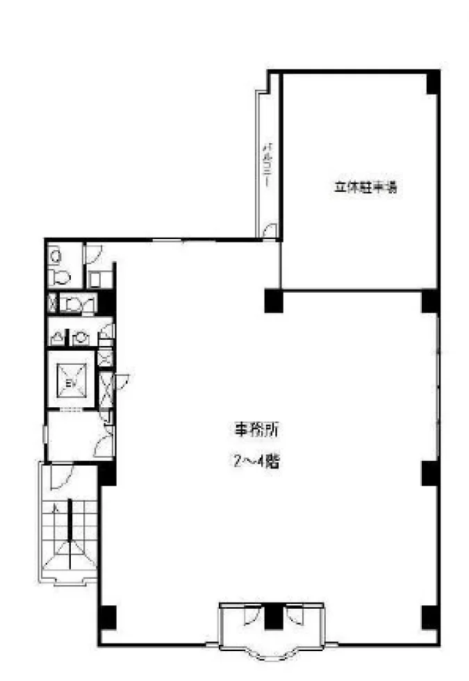 久保田ビル 3 フロア図面 15