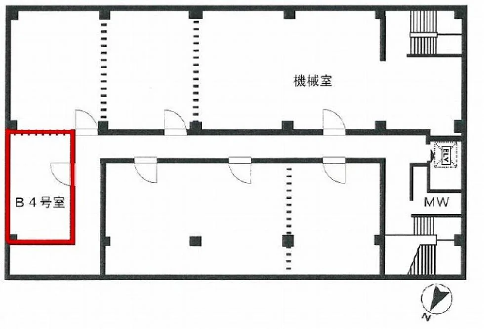 喜助新神田ビル 1 フロア図面 11