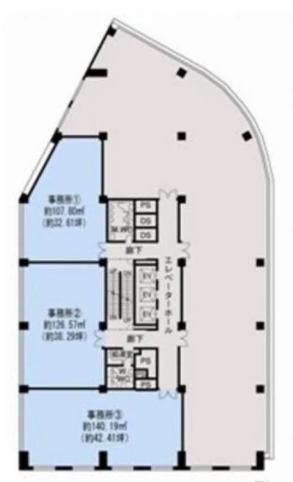 The Kanda 282 6 フロア図面 9