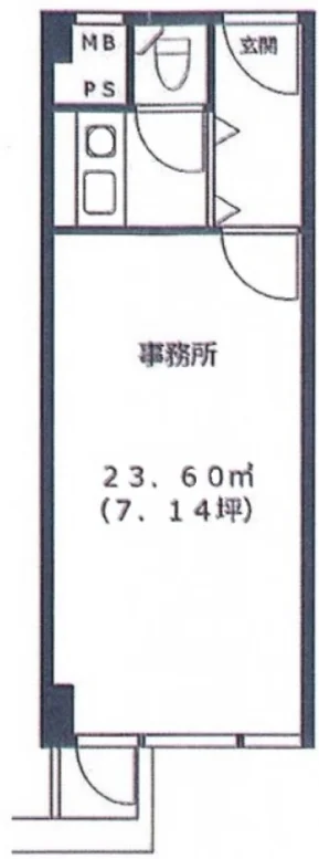ローレル永田町ビル 3 フロア図面 6