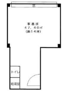 トーアホワイトハイツ 2 フロア図面 1
