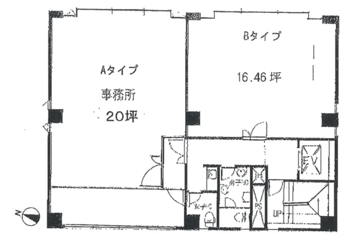 早川ビル 2 フロア図面 9