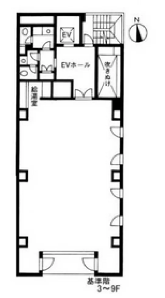 栄信ビル 8 フロア図面 6