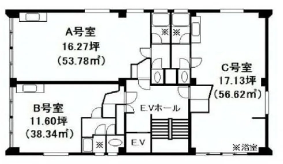 富士ビル 4 フロア図面 5