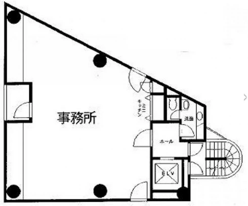 神田槇町トライアングルタワーズビル 4 フロア図面 5