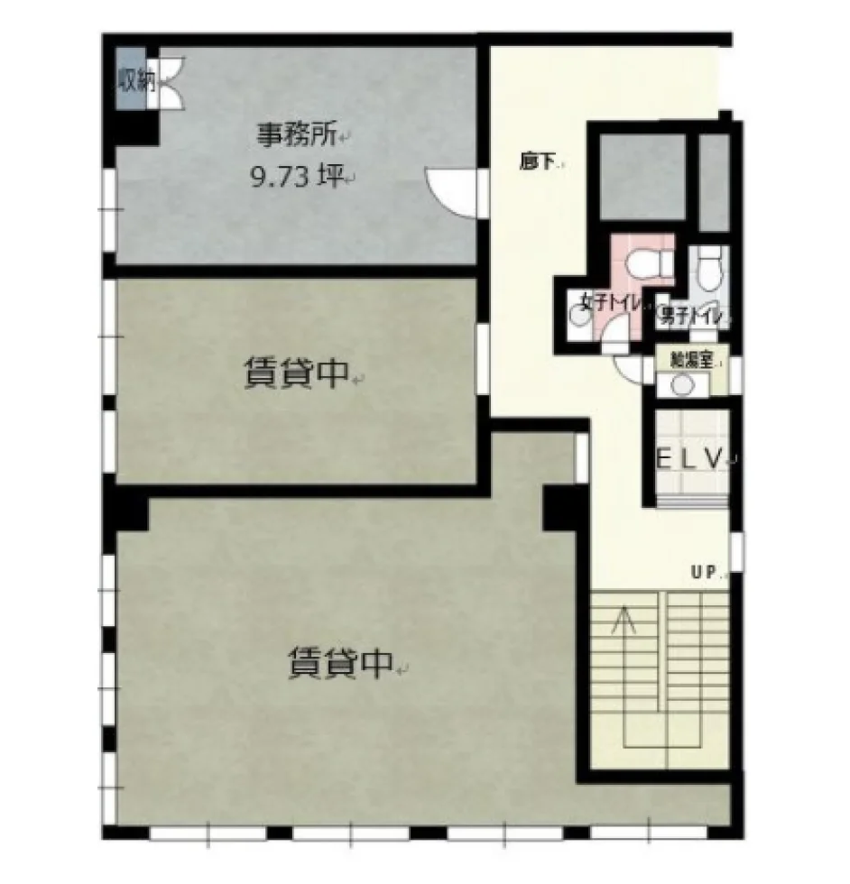 第1大隆ビル 3 フロア図面 9