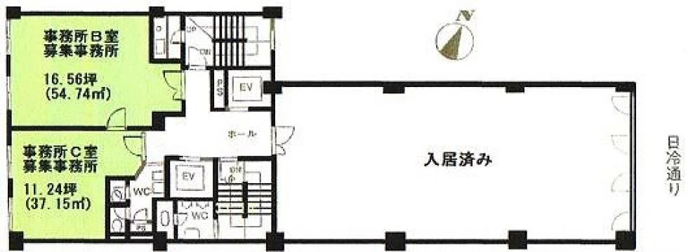 清話会ビル 5 フロア図面 10