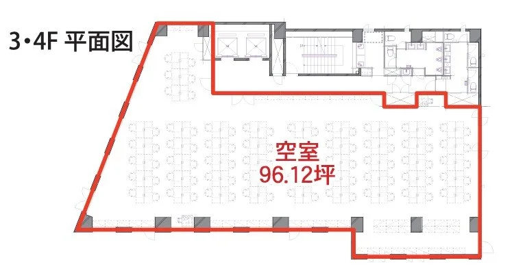 合人社御茶ノ水ビル 4 フロア図面 7