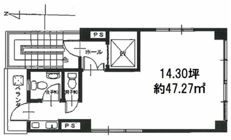 リプロ神田ビル 2 フロア図面 9
