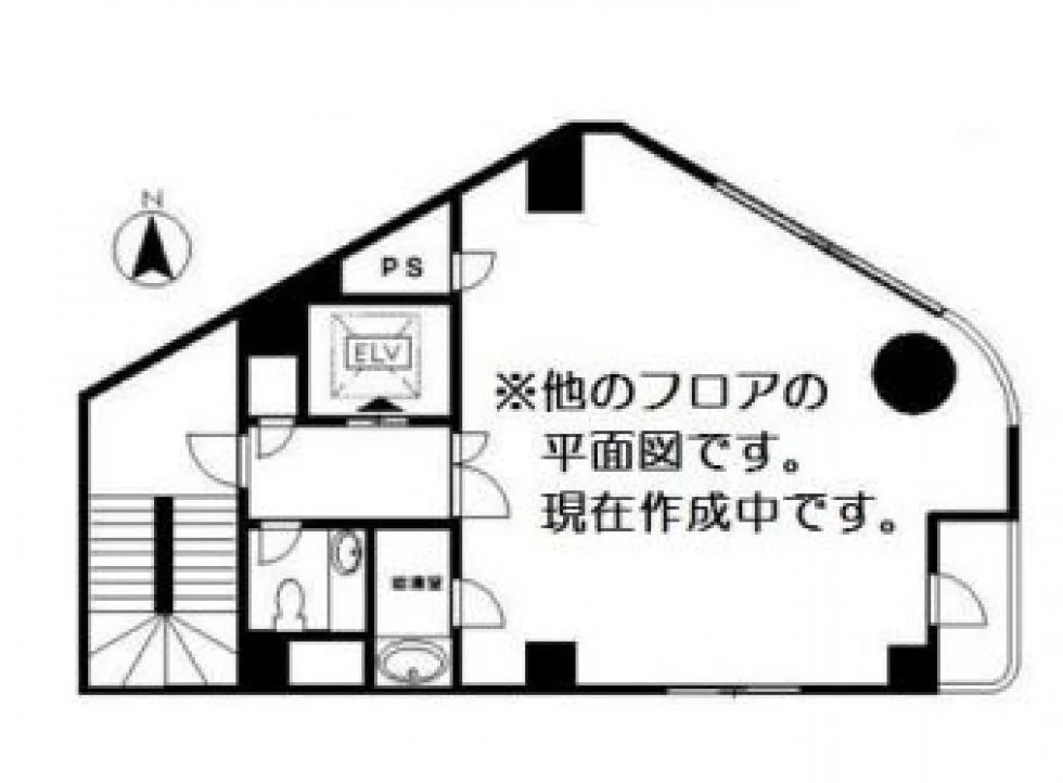 九段玉川ビル 2 フロア図面 6