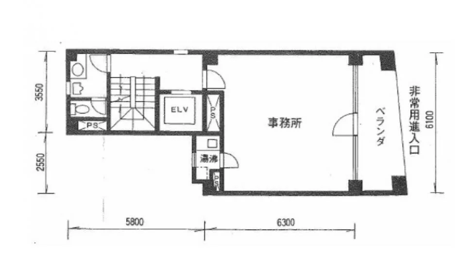 第15岡崎ビル 6 フロア図面 6