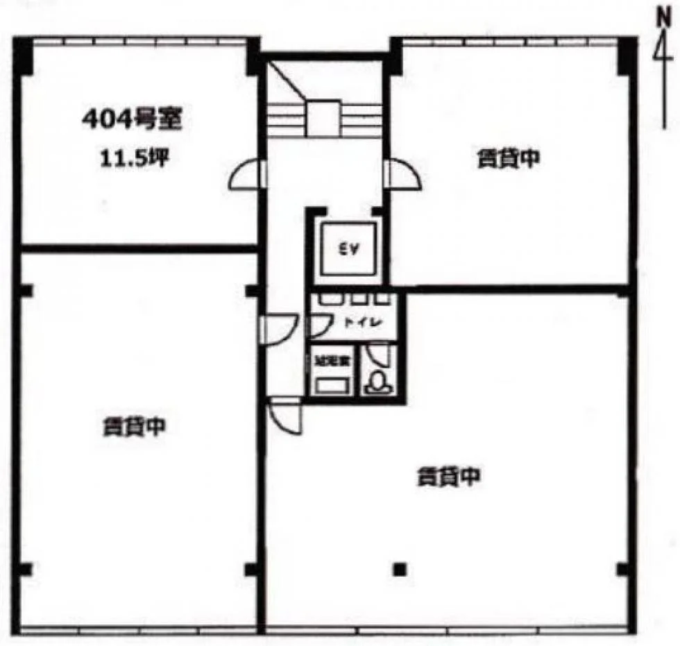 友田三和ビル 4 フロア図面 7