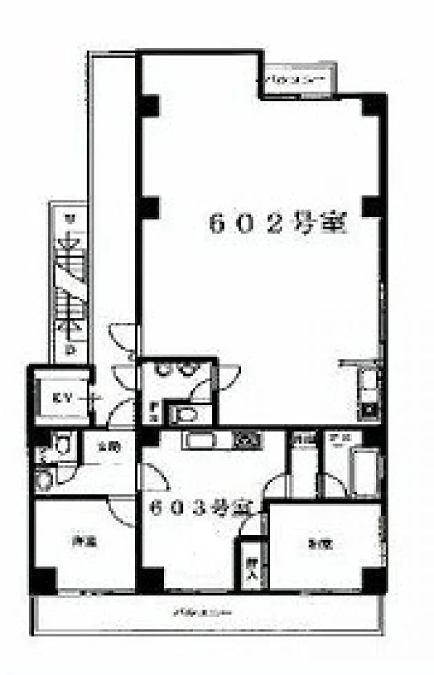 ユニオンビル工新 6 フロア図面 12