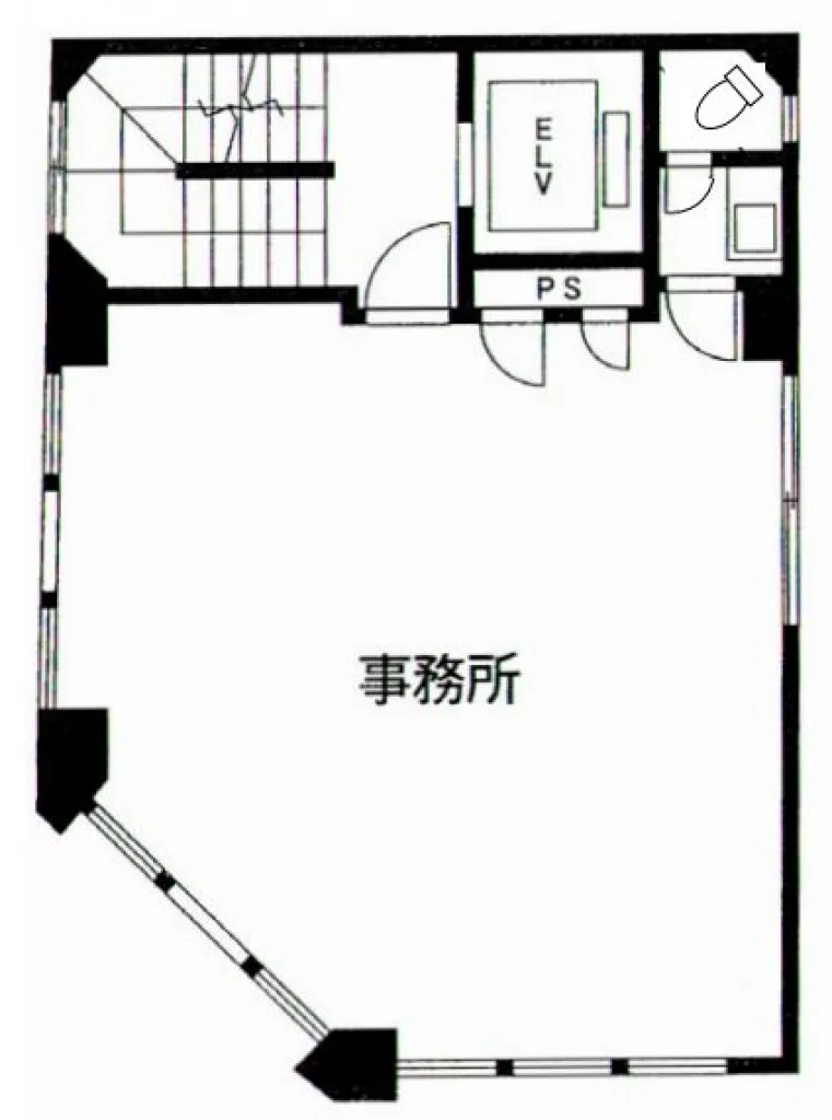 上田錦町ビル 3 フロア図面 9