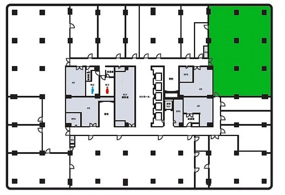 東京交通会館 10 フロア図面 9