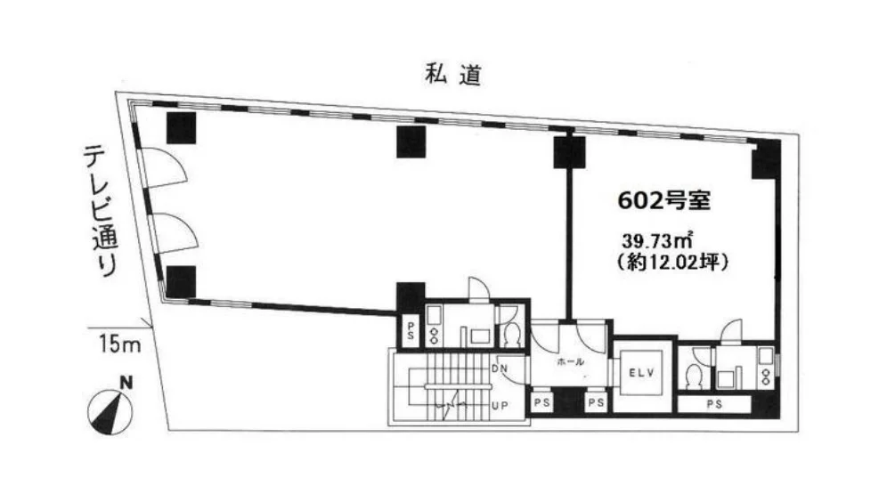 麹町3丁目ビル 6 フロア図面 9