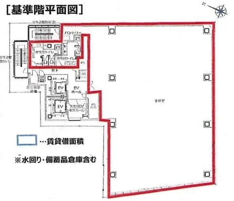 BIZCORE飯田橋 7 フロア図面 68